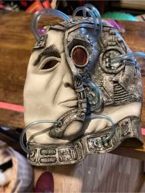 Vintage Fun World cyborg mask